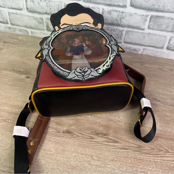 Disney Loungefly Villains scene Gaston mini-Backpack - Picture 12 of 12